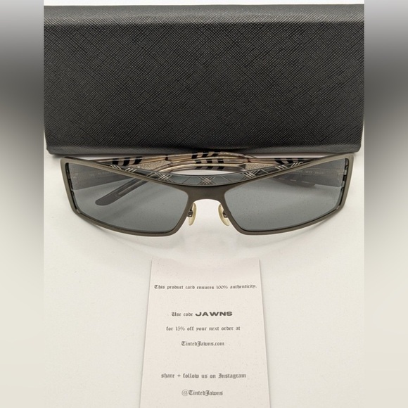Authentic Burberry by SAFILO B9425/S WY1 Red Metal Sunglasses Frames - Picture 1 of 3